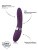 Lelo Elise 2 - Вибратор для точки G, 22х4.2 см (сливовый)